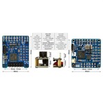 Matek F411-WTE FLIGHT CONTROLLER F411 WTE OSD 2~6S INAV Barometer for Racing Drone FLYWING Airplane